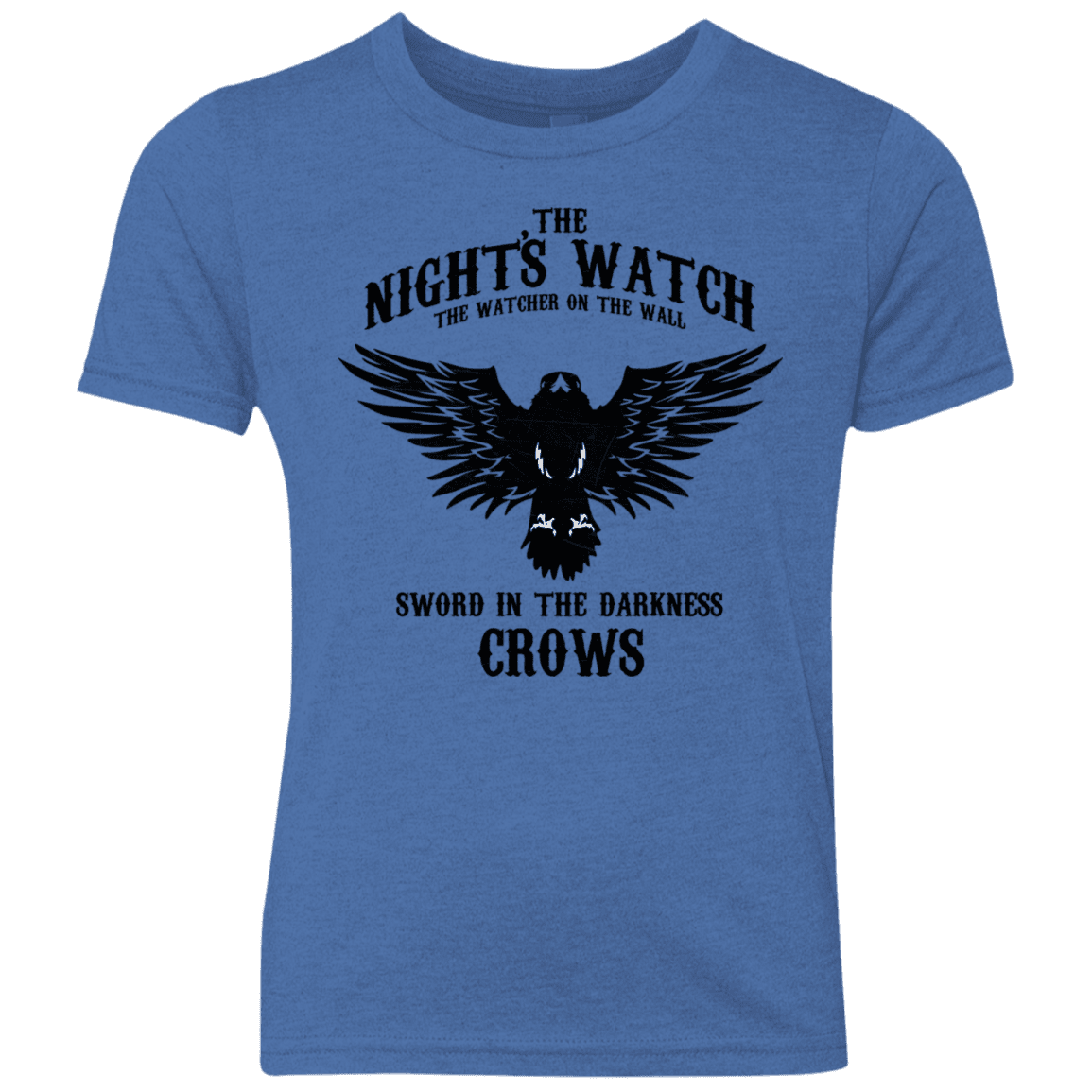 T-Shirts Vintage Royal / YXS Watcher on the Wall Youth Triblend T-Shirt