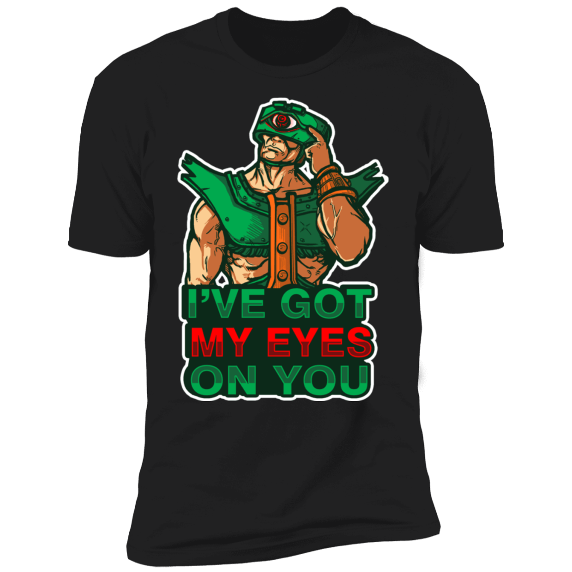 T-Shirts Black / X-Small Watchful Eyes Men's Premium T-Shirt