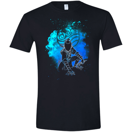 T-Shirts Black / X-Small Water Bender Soul Brother Men's Semi-Fitted Softstyle