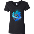 T-Shirts Black / S Water Bender Soul Katara Women's V-Neck T-Shirt