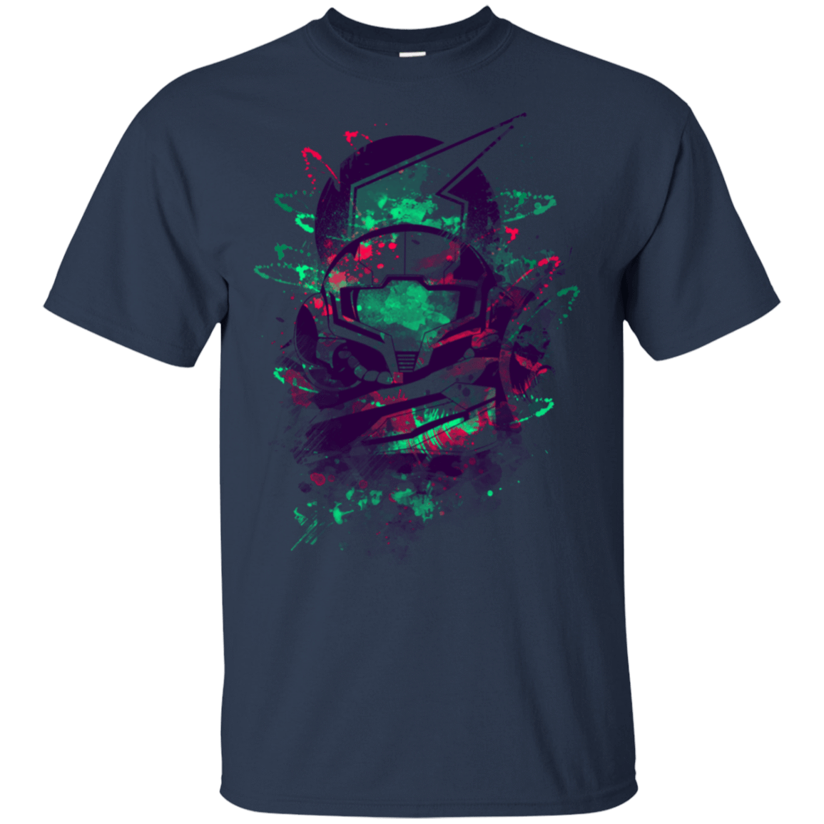 T-Shirts Navy / S Water Color Bounty Hunter T-Shirt