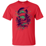 T-Shirts Red / S Water Color Bounty Hunter T-Shirt