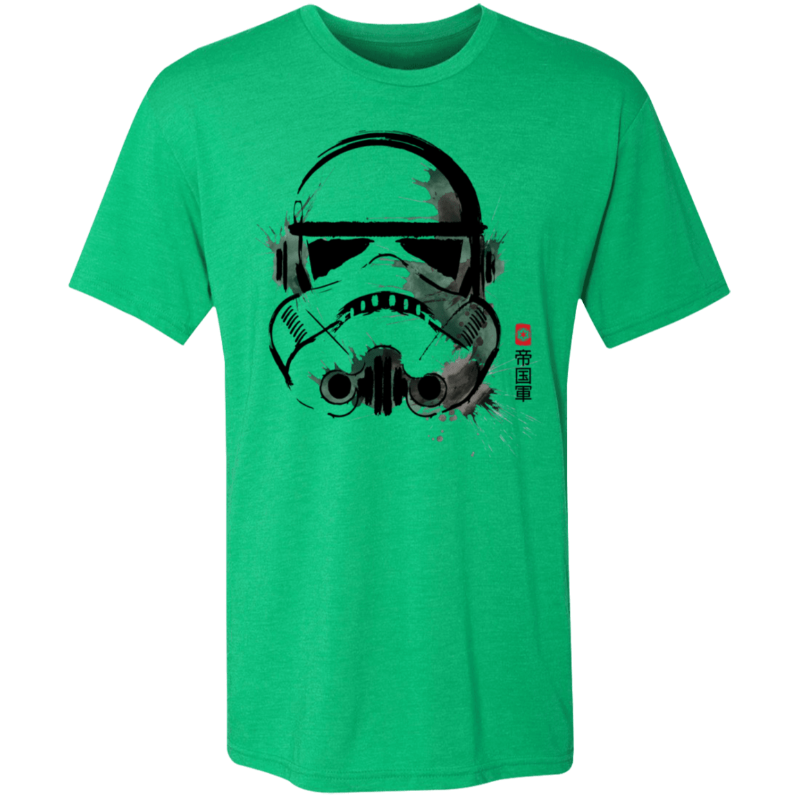 T-Shirts Envy / S Water Color Troops Men's Triblend T-Shirt