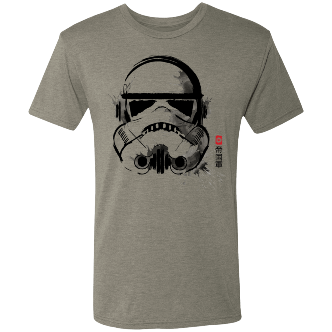 T-Shirts Venetian Grey / S Water Color Troops Men's Triblend T-Shirt