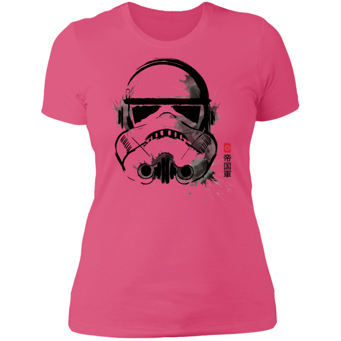 T-Shirts Hot Pink / S Water Color Troops Women's Premium T-Shirt