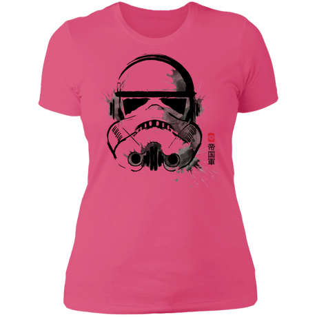 T-Shirts Hot Pink / S Water Color Troops Women's Premium T-Shirt