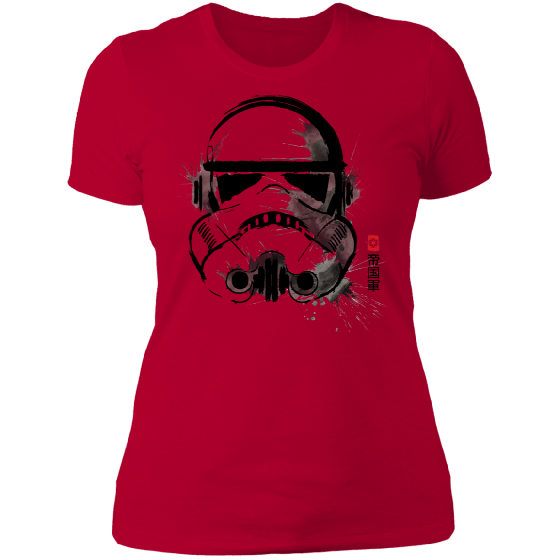 T-Shirts Red / S Water Color Troops Women's Premium T-Shirt