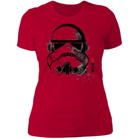 T-Shirts Red / S Water Color Troops Women's Premium T-Shirt