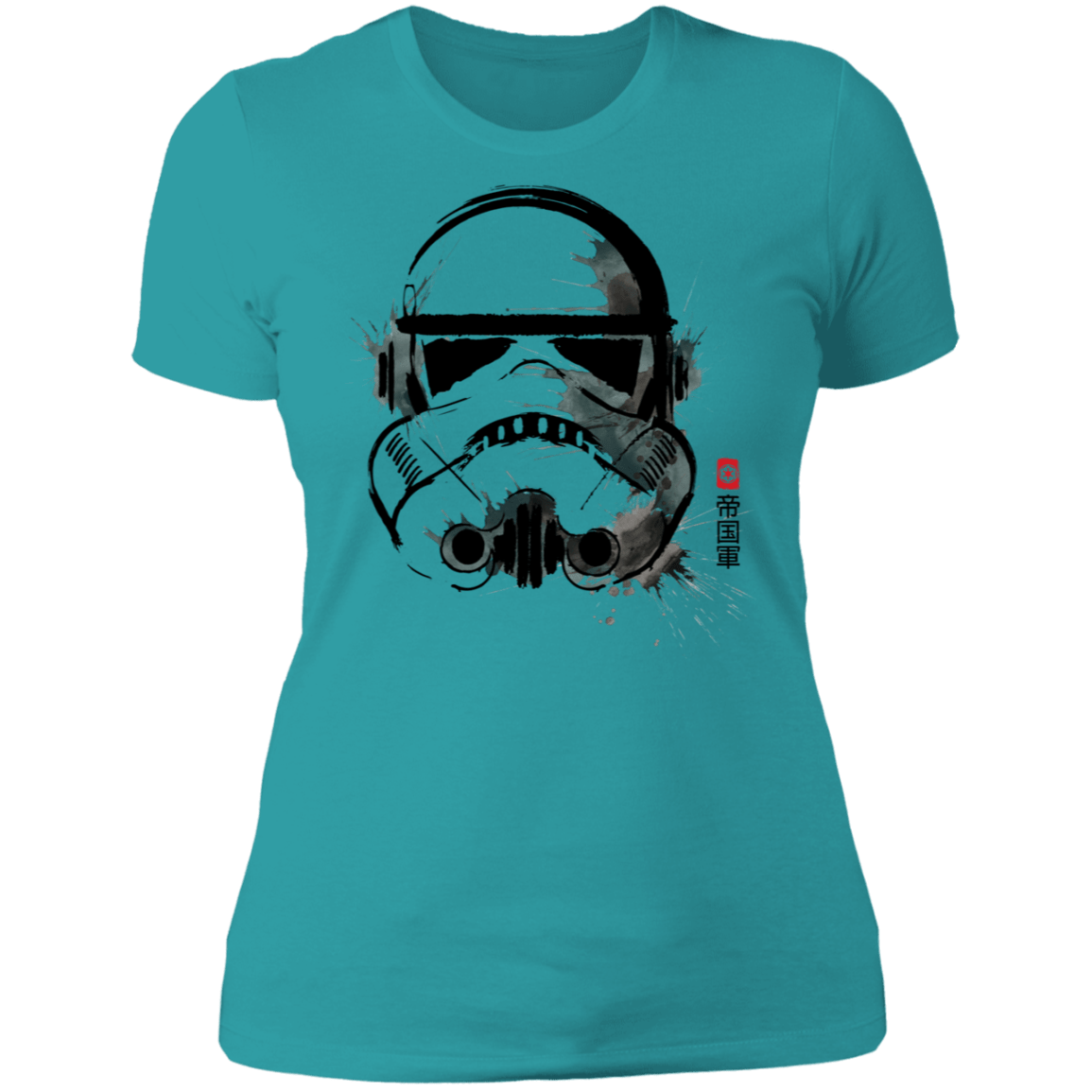 T-Shirts Tahiti Blue / S Water Color Troops Women's Premium T-Shirt