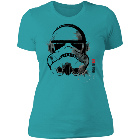 T-Shirts Tahiti Blue / S Water Color Troops Women's Premium T-Shirt