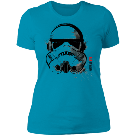 T-Shirts Turquoise / S Water Color Troops Women's Premium T-Shirt