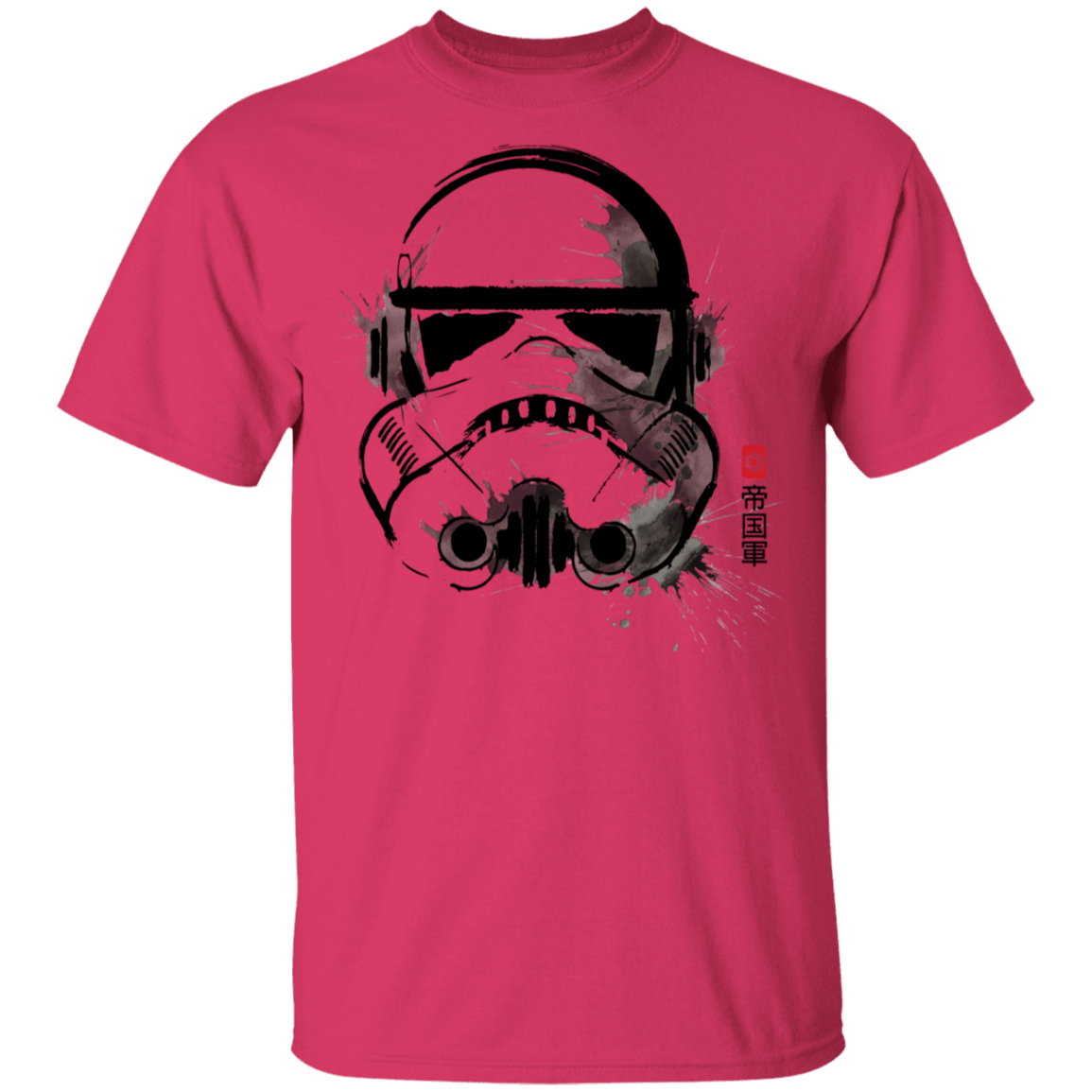 T-Shirts Heliconia / YXS Water Color Troops Youth T-Shirt