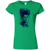 T-Shirts Irish Green / S Water Colors Tenth Doctor Junior Slimmer-Fit T-Shirt