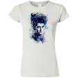 T-Shirts White / S Water Colors Tenth Doctor Junior Slimmer-Fit T-Shirt