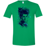 T-Shirts Irish Green / S Water Colors Tenth Doctor Men's Semi-Fitted Softstyle
