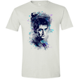 T-Shirts White / X-Small Water Colors Tenth Doctor Men's Semi-Fitted Softstyle
