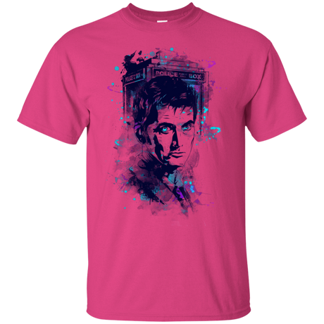T-Shirts Heliconia / S Water Colors Tenth Doctor T-Shirt