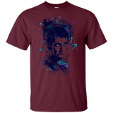 T-Shirts Maroon / S Water Colors Tenth Doctor T-Shirt