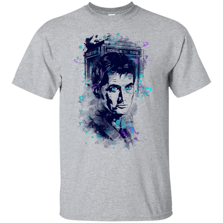 T-Shirts Sport Grey / S Water Colors Tenth Doctor T-Shirt