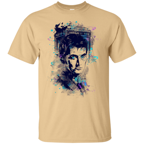 T-Shirts Vegas Gold / S Water Colors Tenth Doctor T-Shirt
