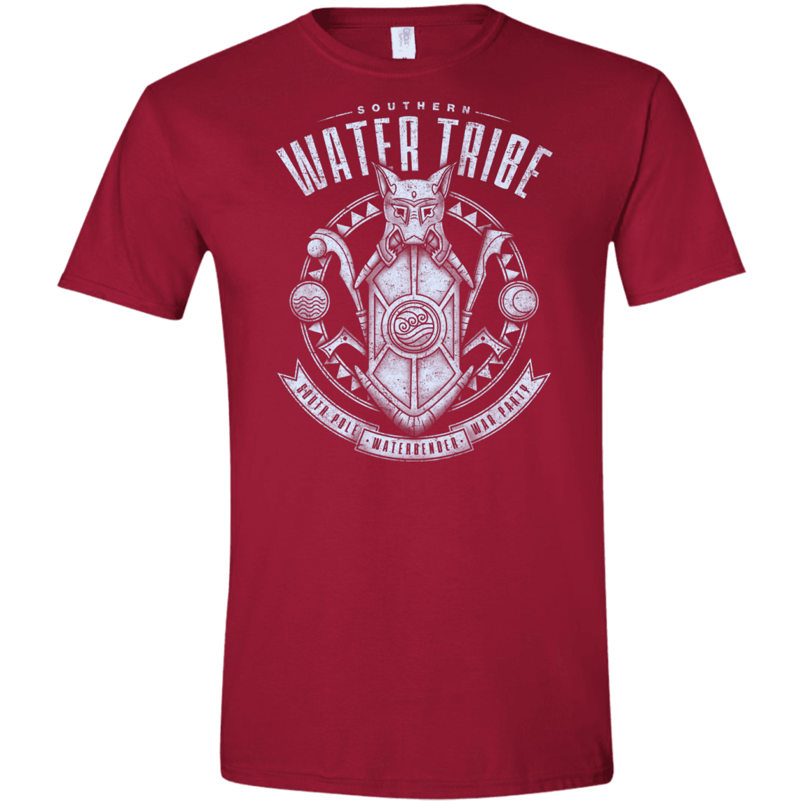 T-Shirts Cardinal Red / S Water is Benevolent Men's Semi-Fitted Softstyle