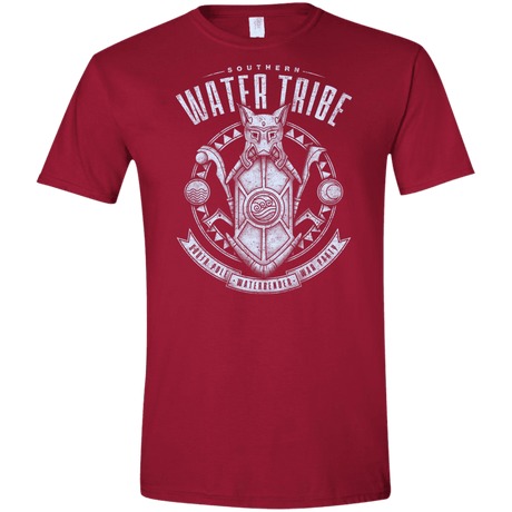 T-Shirts Cardinal Red / S Water is Benevolent Men's Semi-Fitted Softstyle