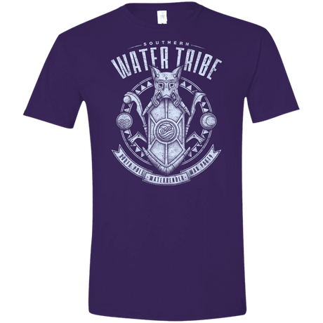 T-Shirts Purple / S Water is Benevolent Men's Semi-Fitted Softstyle