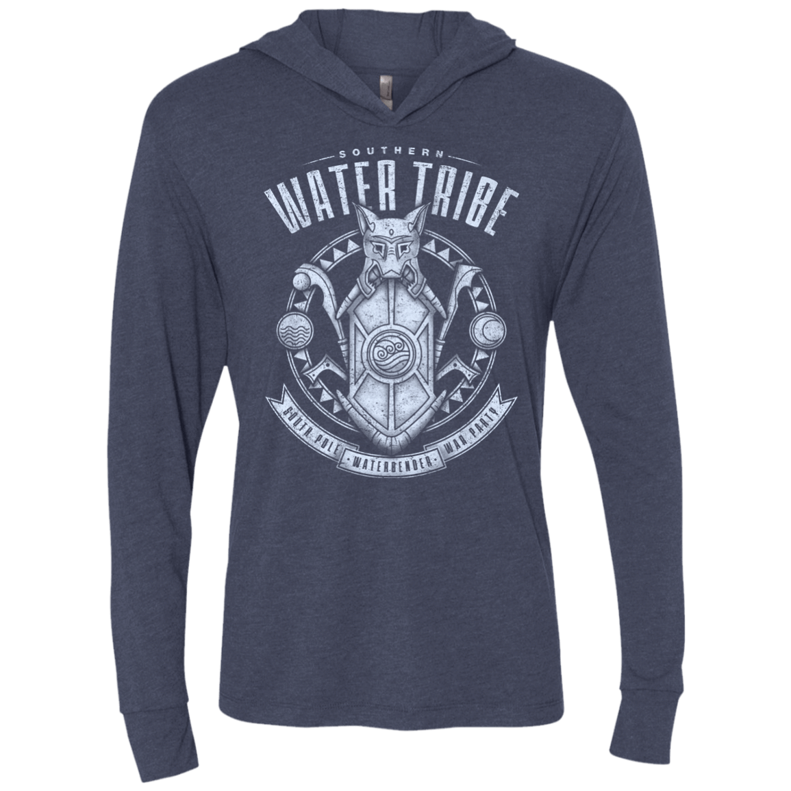 T-Shirts Vintage Navy / X-Small Water is Benevolent Triblend Long Sleeve Hoodie Tee