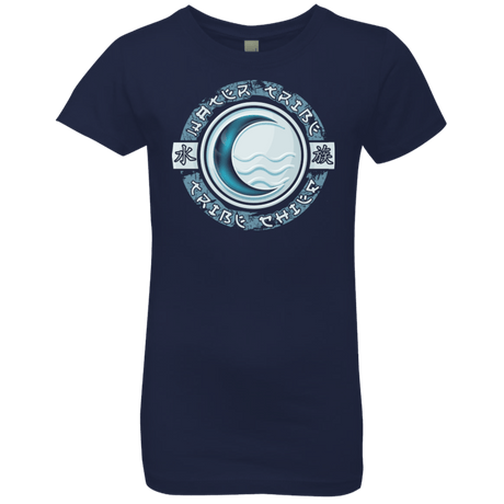 T-Shirts Midnight Navy / YXS Water Tribe Chief Girls Premium T-Shirt