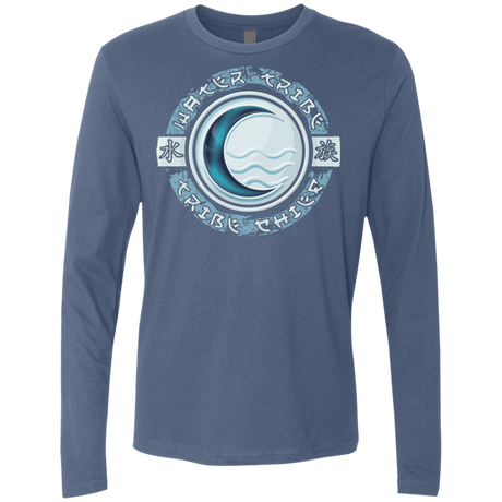 T-Shirts Indigo / Small Water Tribe Chief Men's Premium Long Sleeve