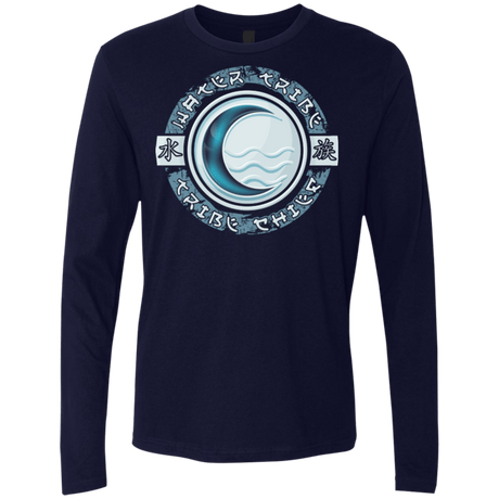 T-Shirts Midnight Navy / Small Water Tribe Chief Men's Premium Long Sleeve