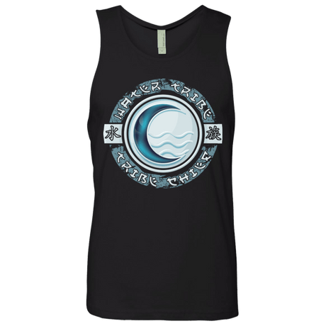 T-Shirts Black / Small Water Tribe Chief Men's Premium Tank Top