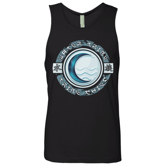 T-Shirts Black / Small Water Tribe Chief Men's Premium Tank Top