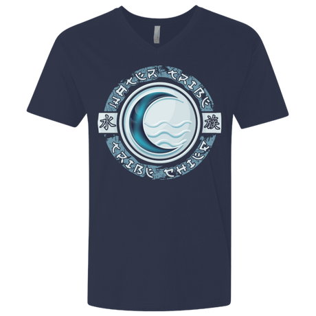 T-Shirts Midnight Navy / X-Small Water Tribe Chief Men's Premium V-Neck
