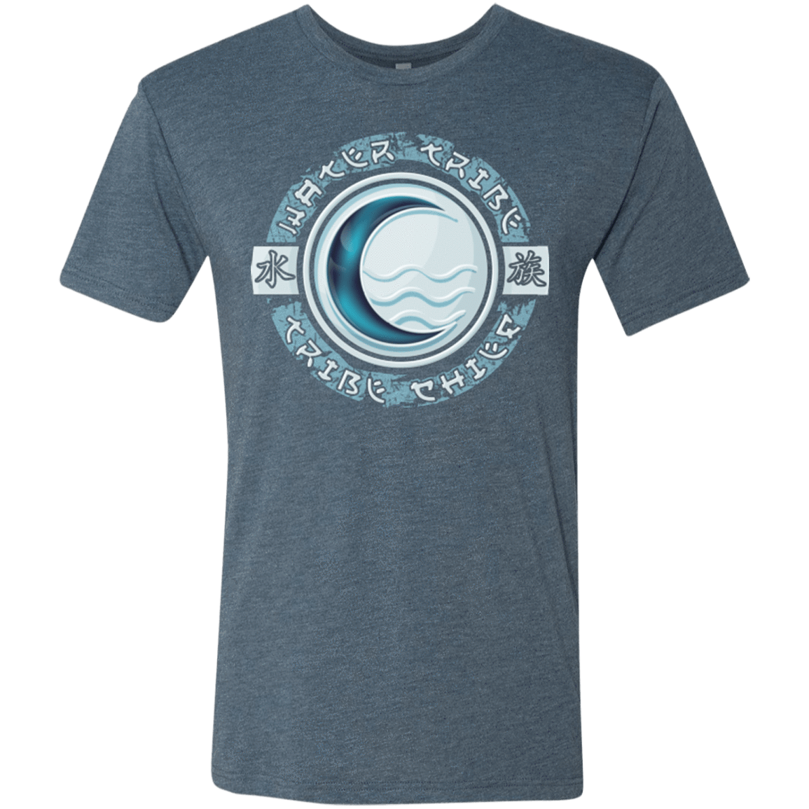 T-Shirts Indigo / Small Water Tribe Chief Men's Triblend T-Shirt