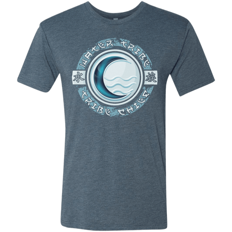 T-Shirts Indigo / Small Water Tribe Chief Men's Triblend T-Shirt