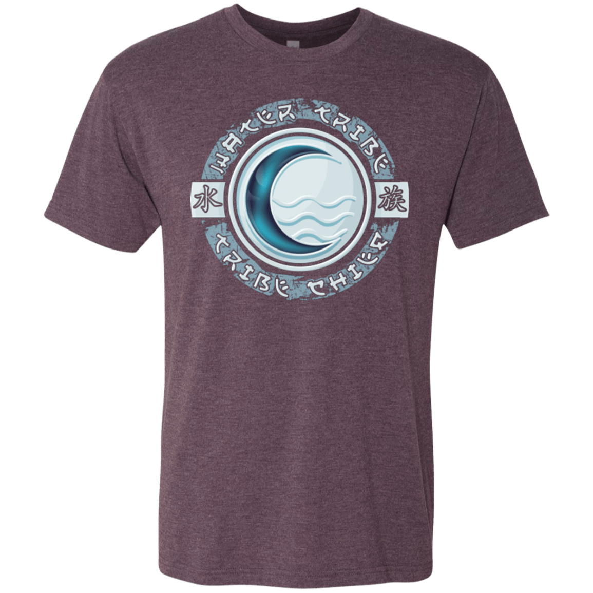 T-Shirts Vintage Purple / Small Water Tribe Chief Men's Triblend T-Shirt