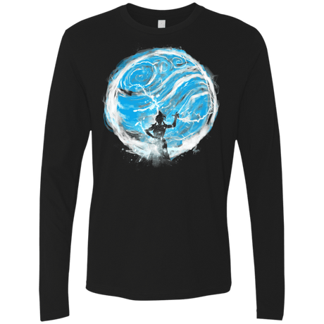 T-Shirts Black / S Water Tribe Men's Premium Long Sleeve