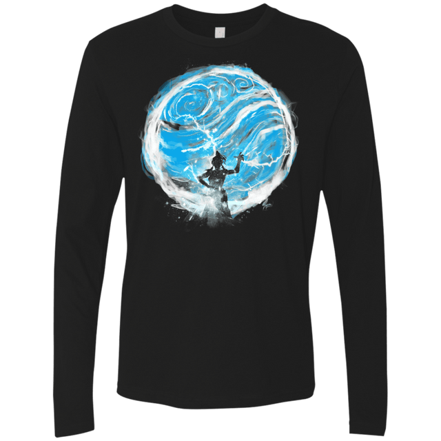 T-Shirts Black / S Water Tribe Men's Premium Long Sleeve