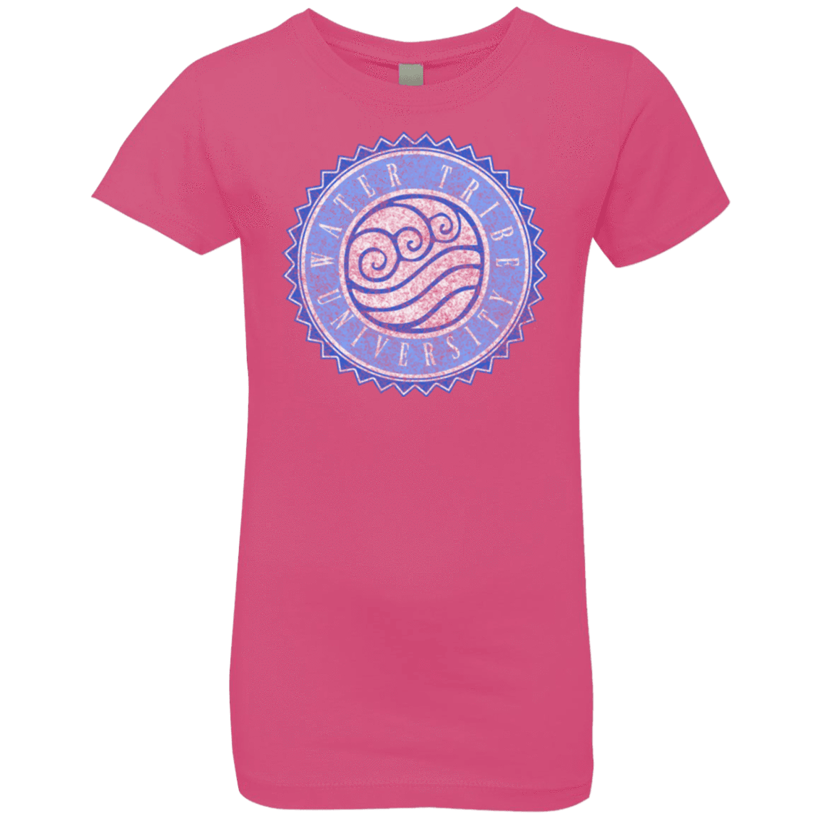 T-Shirts Hot Pink / YXS Water tribe university Girls Premium T-Shirt