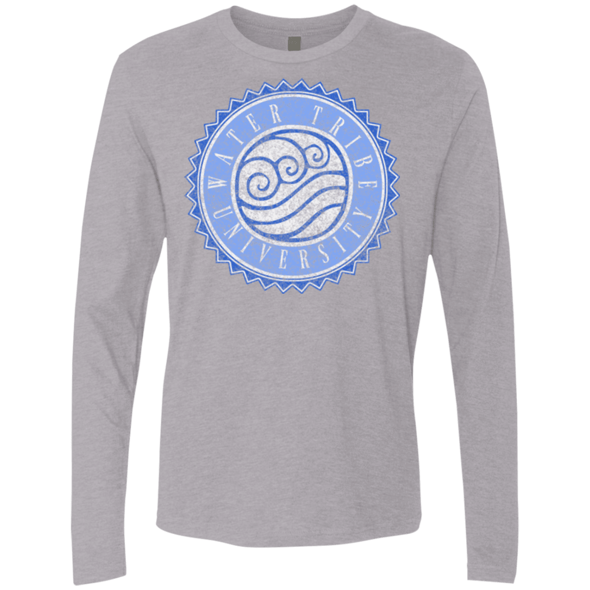 T-Shirts Heather Grey / Small Water tribe university Men's Premium Long Sleeve