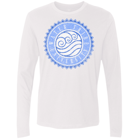 T-Shirts White / Small Water tribe university Men's Premium Long Sleeve
