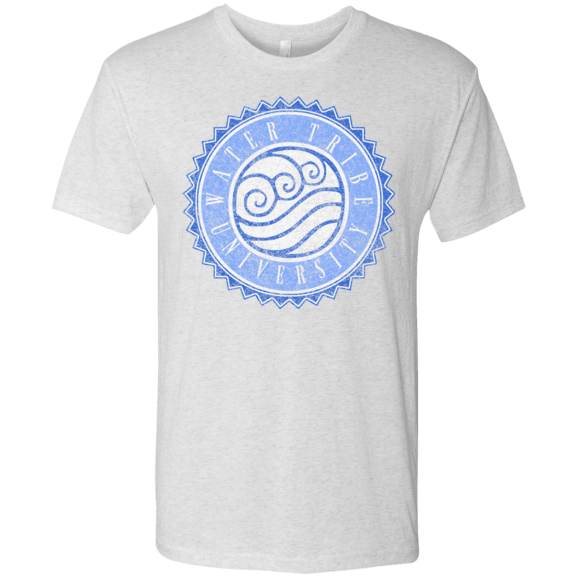 T-Shirts Heather White / Small Water tribe university Men's Triblend T-Shirt