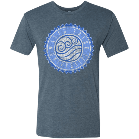 T-Shirts Indigo / Small Water tribe university Men's Triblend T-Shirt