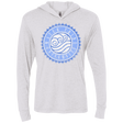 T-Shirts Heather White / X-Small Water tribe university Triblend Long Sleeve Hoodie Tee