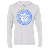 T-Shirts Heather White / X-Small Water tribe university Triblend Long Sleeve Hoodie Tee