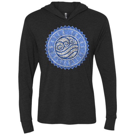 T-Shirts Vintage Black / X-Small Water tribe university Triblend Long Sleeve Hoodie Tee