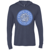 T-Shirts Vintage Navy / X-Small Water tribe university Triblend Long Sleeve Hoodie Tee