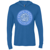 T-Shirts Vintage Royal / X-Small Water tribe university Triblend Long Sleeve Hoodie Tee