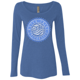 T-Shirts Vintage Royal / Small Water tribe university Women's Triblend Long Sleeve Shirt